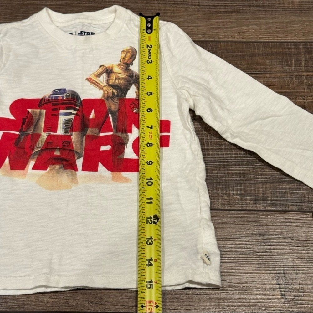 Gap x Star Wars Collab Long Sleeve Shirt Size XS R2-D2 & C-3PO - Picture 10 of 10